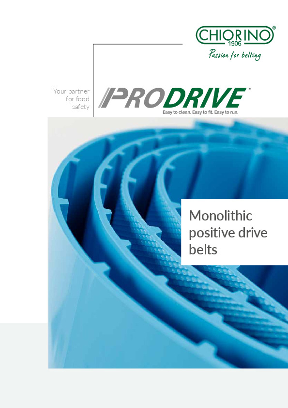 Prodrive: Monolithic positive drive belts