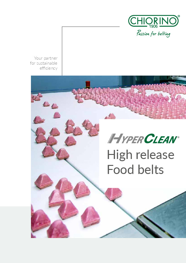 HyperClean® High release food belts