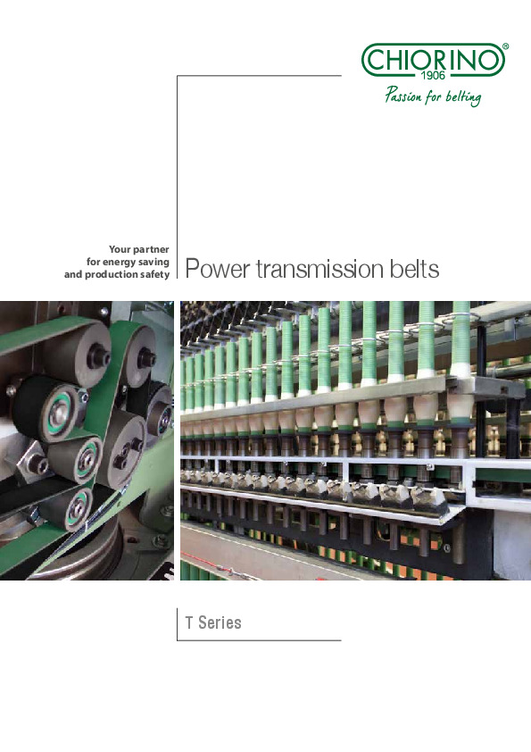 Power transmission belts_T Series