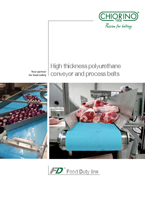 Food Duty™ conveyor belts