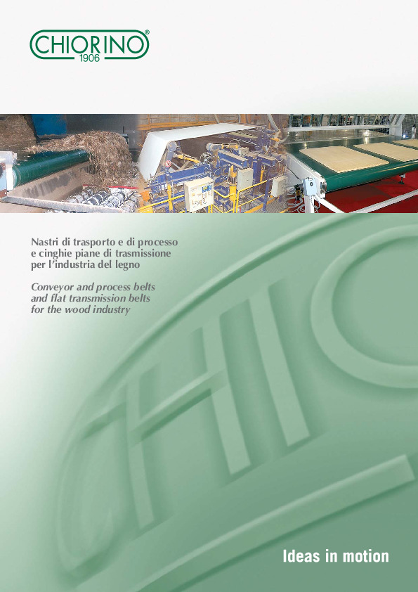 Wood – Conveyor and transmission belts