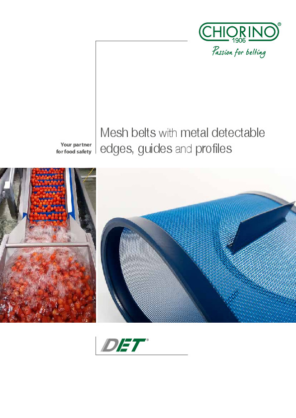 DET® Mesh belts